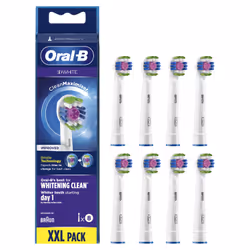 Oral-B 3D White 80339420 testina per spazzolino 8 pz Bianco - Vista aggiuntiva 2