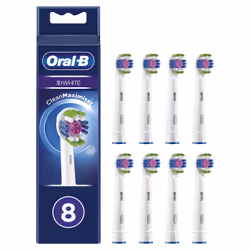 Oral-B 3D White 80339420 testina per spazzolino 8 pz Bianco - Vista aggiuntiva 4