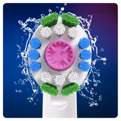Oral-B 3D White 80339420 testina per spazzolino 8 pz Bianco - Vista aggiuntiva 5