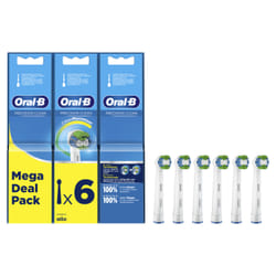 Oral-B Precision Clean 80339528 testina per spazzolino 6 pz Bianco
