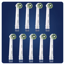 Oral-B CrossAction Testine Di Ricambio Con Tecnologia CleanMaximiser, Confezione Da 9 Pezzi - Vista aggiuntiva 5