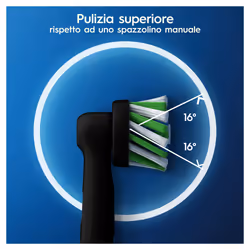 Oral-B CrossAction Testine Di Ricambio Edizione Nera Con Tecnologia CleanMaximiser, Confezione da 5 Pezzi - Vista aggiuntiva 8