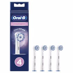 Oral-B Sensitive Clean 80339545 testina per spazzolino 4 pz Bianco - Vista aggiuntiva 4