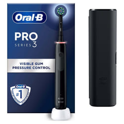 Oral-B Pro 3 3500 Cross Action Adulto Spazzolino rotante-oscillante Nero