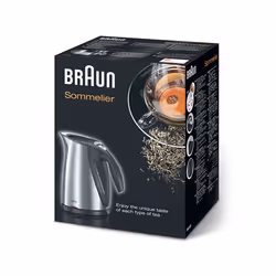 Braun WK 600 bollitore elettrico 1,7 L 2200 W Acciaio inox - Vista aggiuntiva 4