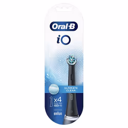 Oral-B iO Ultimate Clean 4210201342809 testina per spazzolino 4 pz Nero - Vista aggiuntiva 2
