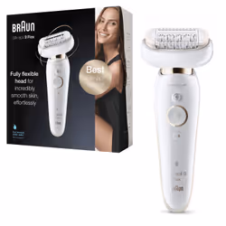 Braun Silk-épil 9 Flex 9-001, Epilatore Donna Testina Flessibile Per Epilazione Semplice - Vista aggiuntiva 4