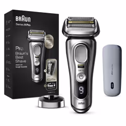 Braun Series 9 Pro 81744531 rasoio elettrico Trimmer Argento - Vista aggiuntiva 5