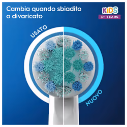 Oral-B Testina Di Ricambio per Spazzolino Kids Frozen. Confezione Da 3 - Vista aggiuntiva 6