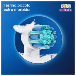 Oral-B Testina Di Ricambio per Spazzolino Kids Frozen. Confezione Da 3 - Vista aggiuntiva 7