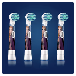Oral-B Kids 80352086 testina per spazzolino 4 pz Nero, Blu - Vista aggiuntiva 4
