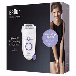 Braun Silk-épil 5 -505 Power Epilatore Donna Per Primi Utilizzi Epilazione Delicata Con Filo Per Un’Alimentazione Senza Interruzioni, - Vista aggiuntiva 6