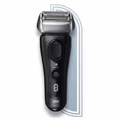 Braun Series 8 8460cc Rasoio Elettrico Barba, Testina Con Rifinitore Di Precisione 3+1, Tecnologia Sonica E Adattamento Della Testina Di 40°, Stazione SmartCare 5 In 1, Wet&Dry
