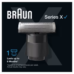 Braun Series X Lama Di Ricambio – Compatibile Con I Modelli Series X, Regolabarba Uomo E Rasoio Elettrico Per Barba, Una Lama Per Radere, Regolare E Definire Qualsiasi Stile, 1 Pezzo, XT10 - Vista aggiuntiva 4
