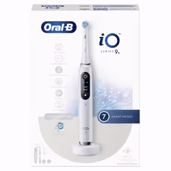 Oral-B iO Spazzolino Elettrico Ricaricabile 9S Bianco, 2 Testine, 1 Custodia Da Viaggio Ricaricabile - Vista aggiuntiva 6