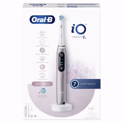 Oral-B iO Spazzolino Elettrico Ricaricabile iO9S Rosa Quarzo, 2 Testine, 1 Custodia Da Viaggio Ricaricabile - Vista aggiuntiva 6