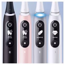 Oral-B iO - 6 - Spazzolino Elettrico Ricaricabile Nero Lava con Custodia da Viaggio - Vista aggiuntiva 4