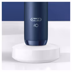 Oral-B iO Series 7N Sapphire Blue Adulto Spazzolino a vibrazione Blu - Vista aggiuntiva 4