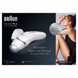 Braun Silk-expert Pro Silk expert Pro 3 PL3133 Luce pulsata intensa (IPL) Argento, Bianco - Vista aggiuntiva 7