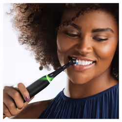 Oral-B iO Spazzolino Elettrico Ricaricabile 4S Nero, 1 Testina Di Ricambio, 1 Custodia Da Viaggio - Vista aggiuntiva 5
