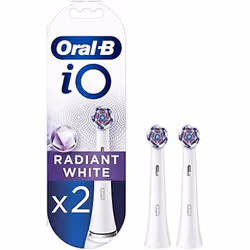 Braun Oral-B iO Testine di Ricambio Radiant White 2 Pezzi 1 pz Spazzolino da denti