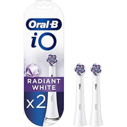 Braun Oral-B iO Testine di Ricambio Radiant White 2 Pezzi 1 pz Spazzolino da denti