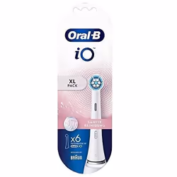 Braun Oral-B iO Testine di Ricambio Pulizia Delicata 6 Pezzi 1 pz Spazzolino da denti
