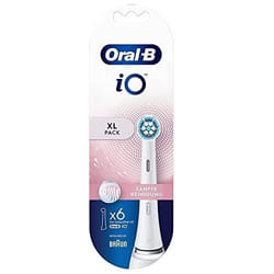 Braun Oral-B iO Testine di Ricambio Pulizia Delicata 6 Pezzi 1 pz Spazzolino da denti