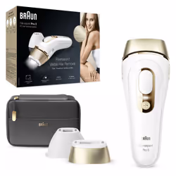 Braun Silk-expert Pro Silk·expert Pro 5 PL5140 Luce pulsata intensa (IPL) Oro, Bianco