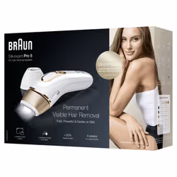 Braun Silk-expert Pro Silk·expert Pro 5 PL5140 Luce pulsata intensa (IPL) Oro, Bianco - Vista aggiuntiva 5