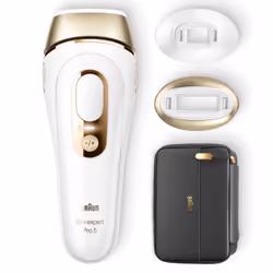 Braun Silk-expert Pro Silk·expert Pro 5 PL5140 Luce pulsata intensa (IPL) Oro, Bianco - Vista aggiuntiva 8