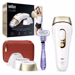 Braun Silk-expert Pro Silk·expert Pro 5 PL5267 Luce pulsata intensa (IPL) Oro, Bianco - Vista aggiuntiva 3