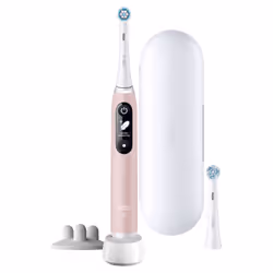 Oral-B iO 6S Spazzolino Elettrico Ricaricabile 6S Rosa, 2 Testine, 1 Custodia Da Viaggio, 1 Spazzolino - Vista aggiuntiva 2