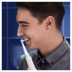 Oral-B iO iO6 Spazzolino Elettrico Ricaricabile Bianco con Custodia da Viaggio - Vista aggiuntiva 5
