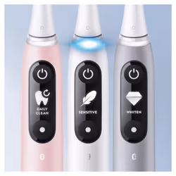 Oral-B iO iO6 Spazzolino Elettrico Ricaricabile Bianco con Custodia da Viaggio - Vista aggiuntiva 6
