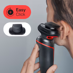 Braun Series 5 51-R1200S rasoio elettrico Trimmer Nero, Rosso - Vista aggiuntiva 6