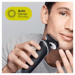 Braun Series 5 51-W1200s Rasoio Trimmer Nero, Bianco - Vista aggiuntiva 4
