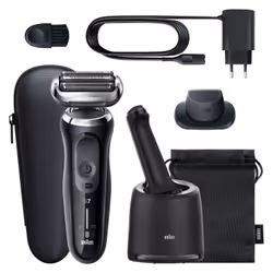 Braun Series 7 71-N7200cc Rasoio Trimmer Nero - Vista aggiuntiva 6