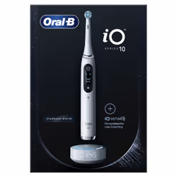 Oral-B iO Series 10 Adulto Spazzolino rotante-oscillante Bianco - Vista aggiuntiva 4