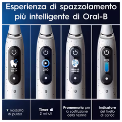 Oral-B iO Spazzolino Elettrico Ricaricabile 10 Bianco,1 Testina, 1 Custodia Da Viaggio ricaricabile, 1 Caricatore Sense - Vista aggiuntiva 8
