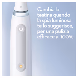 Oral-B iO SERIES 4 BLANC Adulto Spazzolino rotante Bianco - Vista aggiuntiva 4