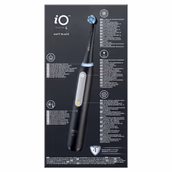 Oral-B iO Series 4 Adulto Spazzolino a vibrazione Nero - Vista aggiuntiva 5