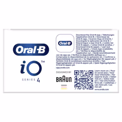 Oral-B iO Series 4 Adulto Spazzolino a vibrazione Nero - Vista aggiuntiva 8