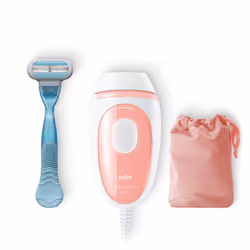 Braun Silk-expert Pro Silk-expert Mini Luce pulsata intensa (IPL) Rosa, Bianco - Vista aggiuntiva 4