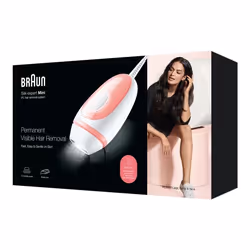 Braun Silk-expert Mini PL1000 IPL Luce pulsata intensa (IPL) Rosa, Bianco - Vista aggiuntiva 6