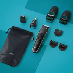 Braun MGK3440 tagliacapelli Nero, Grigio Nichel-Metallo Idruro (NiMH) - Vista aggiuntiva 4