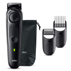 Braun BeardTrimmer 5 BT5430 regolabarba Batteria 40 2 cm Bagnato e secco Nero