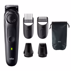 Braun BeardTrimmer 5 BT5430 regolabarba Batteria 40 2 cm Bagnato e secco Nero