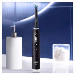 Oral-B iO Duo Adulto Spazzolino a vibrazione Nero, Rosa