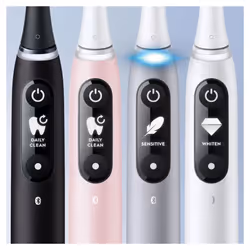 Oral-B iO Duo Adulto Spazzolino a vibrazione Nero, Rosa